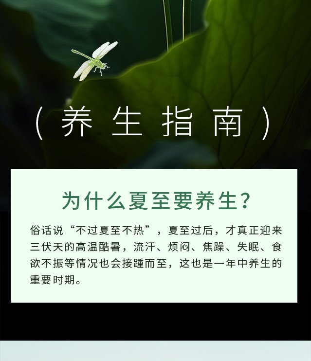 夏至养生关键！这样做少走冤枉路，建议收藏...