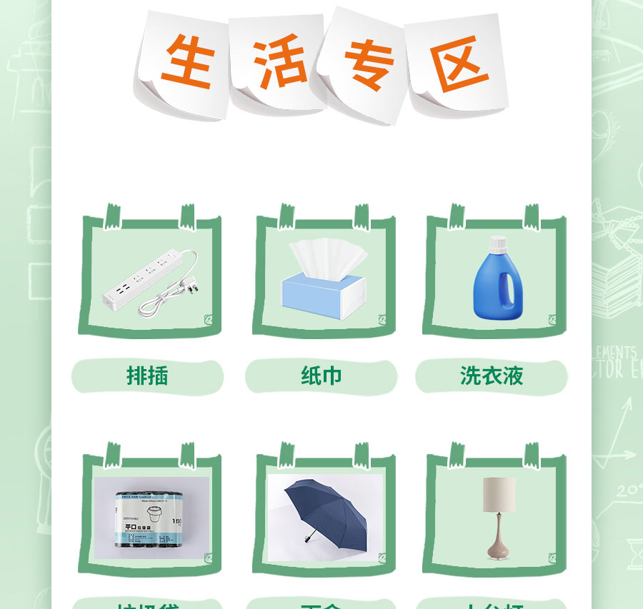 新生入学必备清单，保姆级攻略！