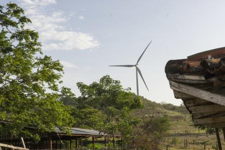 公园Eólico Camilo Ortega Saavedra风电场在里瓦斯省