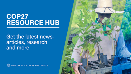 COP27资源中心:获得最新的新闻、文章、研究等等